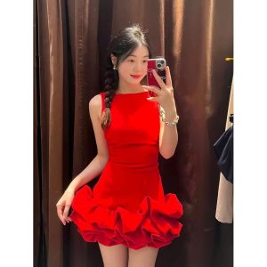 Sweet Ruffled Mini Dress